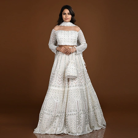 Lehenga Product Photoshoot